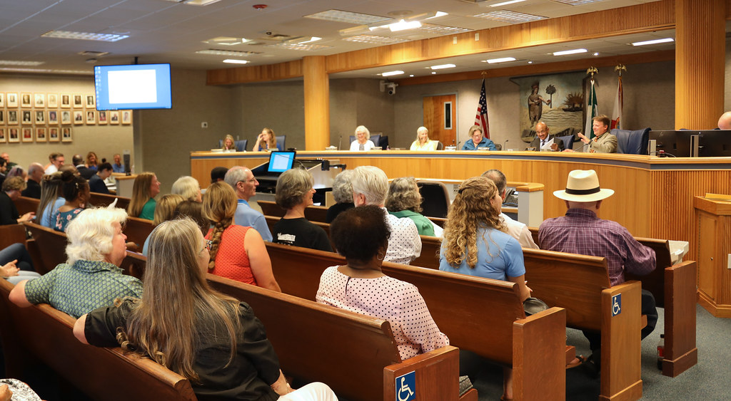 County Commission meeting